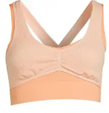 Juniors' Seamless Double Layered Bralette Size Medium