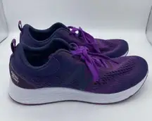 New Balance Fresh Foam Shoes Womens 9.5 Purple Running Sneakers Arishi WARISCR3