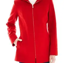 Avanti Red Pea Coat