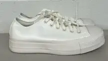 Converse CT sz10 WMN white all star lift platform sneaker shoe  564429c