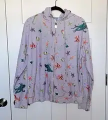 NWT  Allie Zip-Up - Sea Creatures