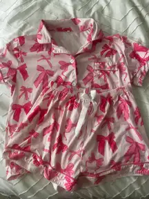 Bows PJ Set