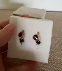 NWT Diane Von furstenberg three earrings 