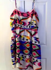 Wet seal colorful tribal dress