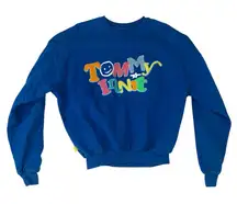 Tommy Innit size small blue crew neck sweatshirt pog champ 21