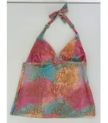 Raisins Snake Snakeskin Print Bikini Tankini Top Swimwear Bathing Suit Size S ✨