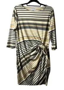 Shelby & Palmer striped dress long‎ sleeve women’s size XL workwear