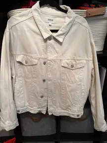 AGOLDE Denim jacket - cream