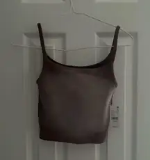 Pacsun brown/cream tank top