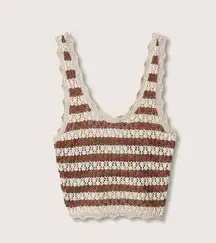 Mango Crochet Knitted Tank Top