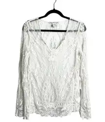 American Rag - Lace Coverup‎ Top - Sz. M