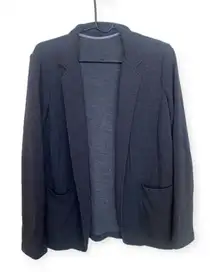 Fabletics  SZ M dark Grey sweatshirt blazer