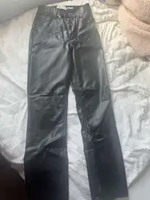 Abercrombie Leather Vegan Pants