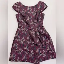 Size 4 Vince Camuto Dress Geometricic, artistic, metallic