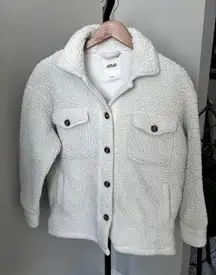 White Fleece Jacket