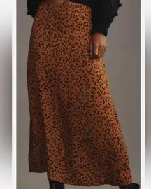 NEW Dress Forum Stylish Animal Print Midi Skirt size M