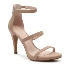 Courtnee Beige Heel Sandal