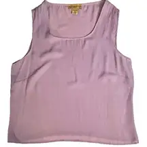 Notations Lavender Sheer Tank Top‎ Size XL Pre-owned