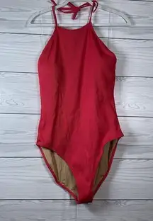 Old Navy NWT  One Piece Swimsuit Xl Coral Pink Barbie