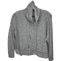 Josie Natori Zip Jacket Gray