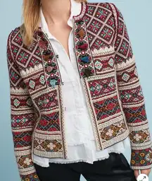 Peck&Peck and Anthro heavy warm Cardigan