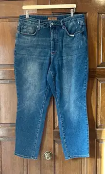 Judy Blue Women's High-Rise Tummy Control Slim Jeans 88776 Size 18W