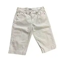 Levi’s 515 Capris white 2000s vintage white tab sz 10
