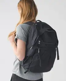 lululemon backpack women pack it up black