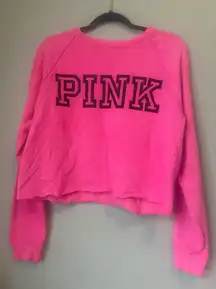 PINK - Victoria's Secret  Cropped Pullover