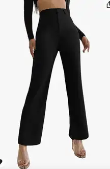 SweatyRocks Women’s Black Trousers