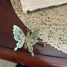 Vintage Butterfly Hair Clip