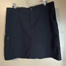 Patagonia Black Skort Size 8