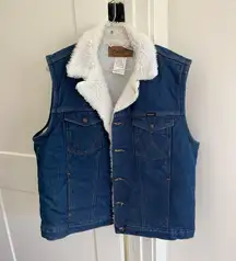 Wrangler western vest vintage 