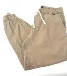 Modern Amusement Khaki Jogger Pants Size M