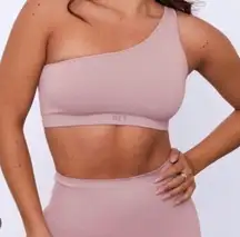 Set Active Sculpt Flex Ribbed One Shoulder Sports Bra