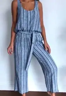 NWOT Cloth & Stone Linen Blend Jumpsuit