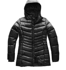 The North Face  550 Down Aconcagua Parka II Full Zip Hooded Black Large