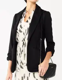 Nine West Black Closureless Blazer