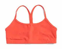 Beyond Yoga Spacedye Slim Racerback Bra Keyhole Back Buttery Soft Size M Orange