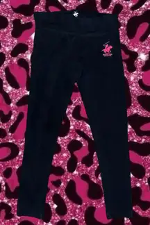 Beverly Hills Polo Club Black Leggings