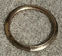 Women’s vintage‎ dainty copper tone triangular bangle bracelet one size