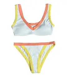 NWT L*Space Lala Ribbed Bikini Top Vacay Ribbed Bikini Swim Bottoms XS Set