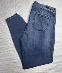 KUT From The Cloth Connie Ankle Skinny Jeans Women's Size 14 Pants‎ Medium Wash