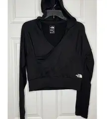 The North Face Motivation Wrap Yoga Hoodie Black Small