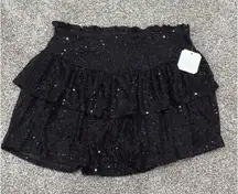 Altered state sparkly black shirt