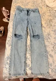 Acid Wash Jeans