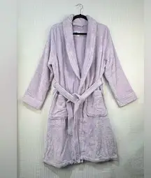 My Pillow Lilac Pastel Purple %100 Supima Cotton Bath Robe Women’s Medium Plush