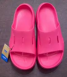 NWT Hoka Ora Recovery Slide 3 Sandals Pink Sze 11M/13W Athleisure Travel Comfort