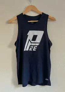 Navy Blue Running Shirt Small Tank Athleisure Athletic Work Out