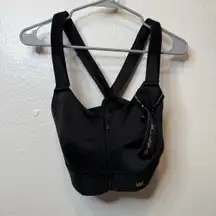 Shefit Flex Sports Bra Totally Customizable Black and Rose Gold Size 1Luxe